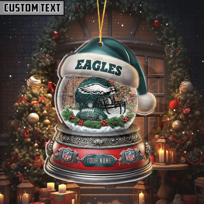 NFL Glass Snow Ball Helmet Football Limited Edition Ornaments NFL Glass Snow Ball Helmet Football Limited Edition Ornaments