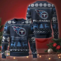 NFL Personalized Christmas Edition Ugly Sweater 10