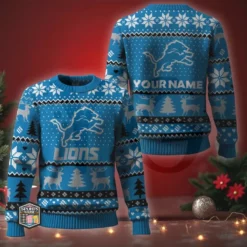 NFL Personalized Christmas Edition Ugly Sweater 18
