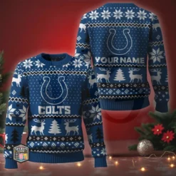 NFL Personalized Christmas Edition Ugly Sweater 21