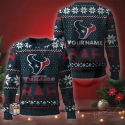NFL Personalized Christmas Edition Ugly Sweater 23