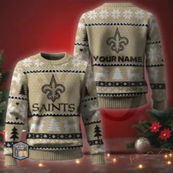 NFL Personalized Christmas Edition Ugly Sweater 24