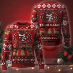 NFL Personalized Christmas Edition Ugly Sweater 31