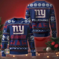 NFL Personalized Christmas Edition Ugly Sweater 7