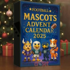 Nation Football League American Mascots Advent Calendar
