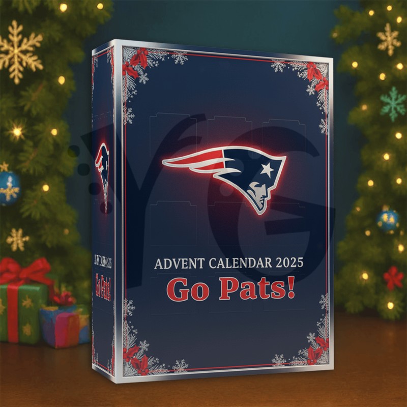 New England Patriots Go Pats 2025 Advent Calendar New England Patriots Go Pats 2025 Advent Calendar