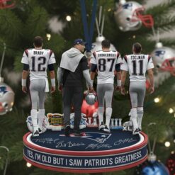 New England Patriots Greatness Special Edition Ornament