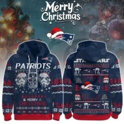New England Patriots Star Wars x Merry Christmas 2025 Limited Hoodie