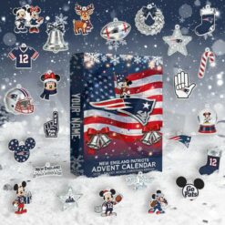 New England Patriots x Mickey Personalized Advent Calendar