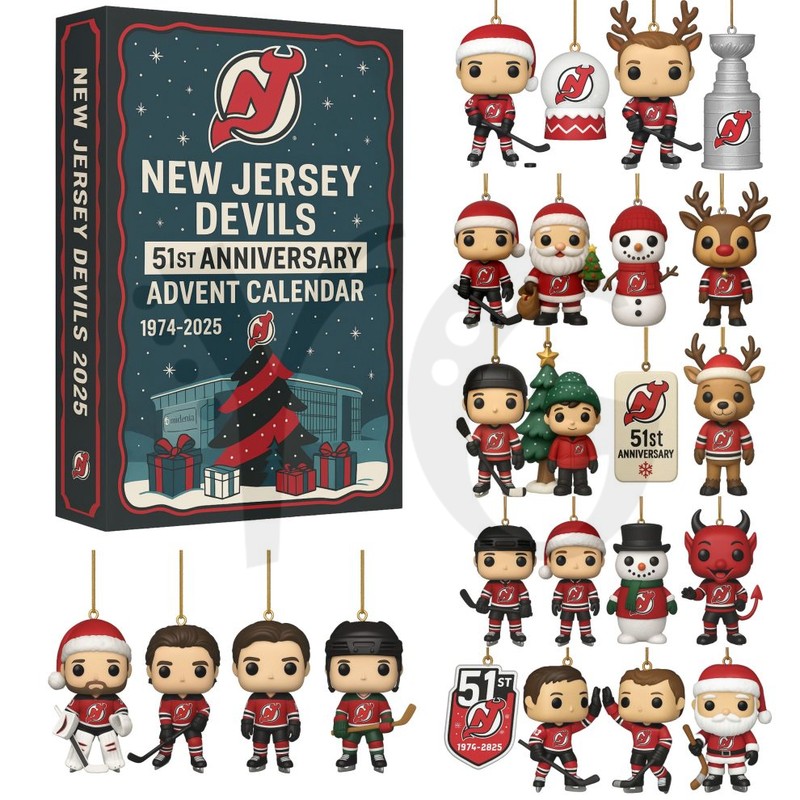 New Jersey Devils 51st Anniversary Advent Calendar New Jersey Devils 51st Anniversary Advent Calendar