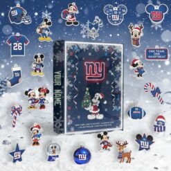 New York Giants x Mickey Personalized Advent Calendar