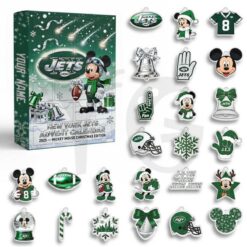 New York Jets x Mickey Personalized Advent Calendar