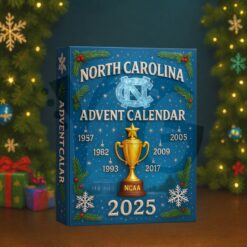 North Carolina Tar Heels 2025 Christmas Advent Calendar
