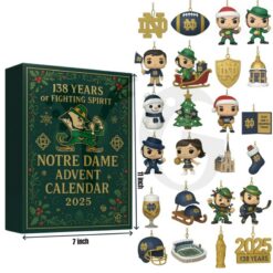 Notre Dame Fighting Irish 138th Anniversary Advent Calendar
