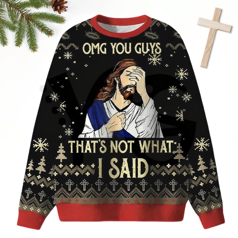 OMG You Guys That’s Not What I Said 2026 Limited Edition Sweater OMG You Guys That’s Not What I Said 2026 Limited Edition Sweater