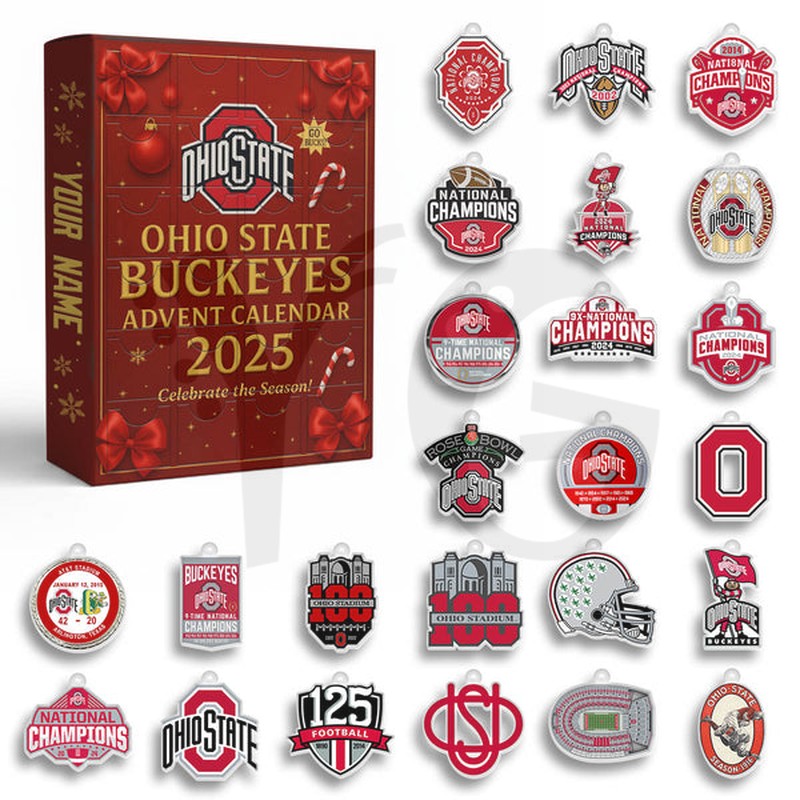 Ohio State Buckeyes Celebrate The Season Advent Calendar Ohio State Buckeyes Celebrate The Season Advent Calendar