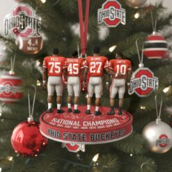 Ohio State Buckeyes National Champions Special Edition Ornament