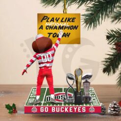 Ohio State Buckeyes Special Edition Christmas Ornaments 5