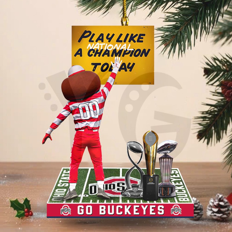 Ohio State Buckeyes Special Edition Christmas Ornaments Ohio State Buckeyes Special Edition Christmas Ornaments