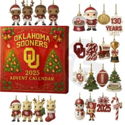 Oklahoma Sooners Limited Edition 2025 Christmas Advent Calendar