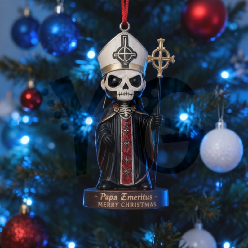 Papa Emeritus Christmas Tree Ornament Papa Emeritus Christmas Tree Ornament