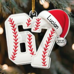 Personalized Six Seven Limited Edition Christmas Ornaments