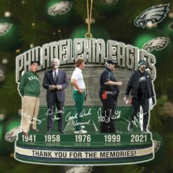 Philadelphia Eagles Coaches Legacy Special Ornament