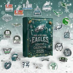 Philadelphia Eagles Personalized Christmas Advent Calendar Philadelphia Eagles Personalized Christmas Advent Calendar