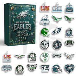 Philadelphia Eagles Personalized Christmas Advent Calendar