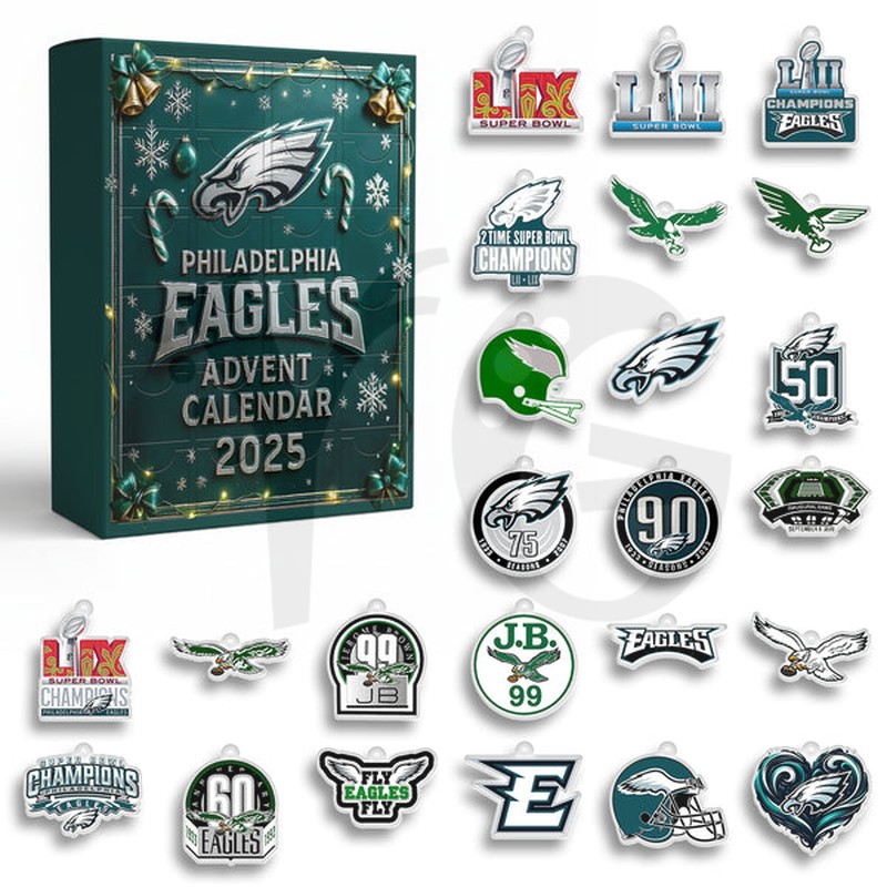 Philadelphia Eagles Personalized Christmas Advent Calendar Philadelphia Eagles Personalized Christmas Advent Calendar