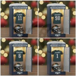 Philadelphia Eagles Star Lockers Special Ornament Philadelphia Eagles Star Lockers Special Ornament