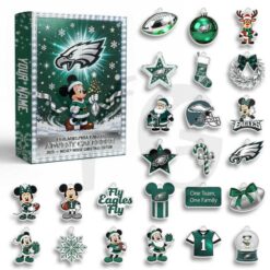 Philadelphia Eagles x Mickey Personalized Advent Calendar