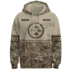 Pittsburgh Steelers Deer Hunting Personalized Hoodie