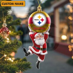 Pittsburgh Steelers NFL Personalized Christmas Gift Limited Acrylic Ornament 3