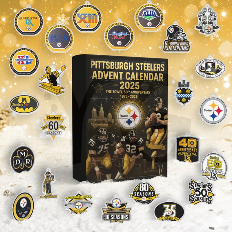 Pittsburgh Steelers The Towel 50th Anniversary Advent Calendar Pittsburgh Steelers The Towel 50th Anniversary Advent Calendar