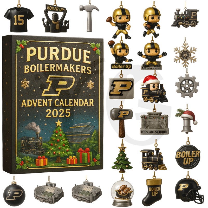 Purdue Boilermakers Limited Edition Christmas Advent Calendar Purdue Boilermakers Limited Edition Christmas Advent Calendar