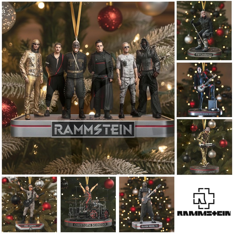 Rammstein Limited Edition Christmas Ornaments Rammstein Limited Edition Christmas Ornaments