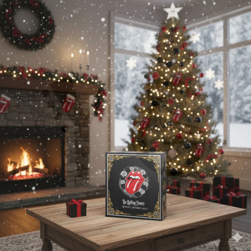 Rolling Stones 2025 Limited Edition Christmas Advent Calendar Rolling Stones 2025 Limited Edition Christmas Advent Calendar