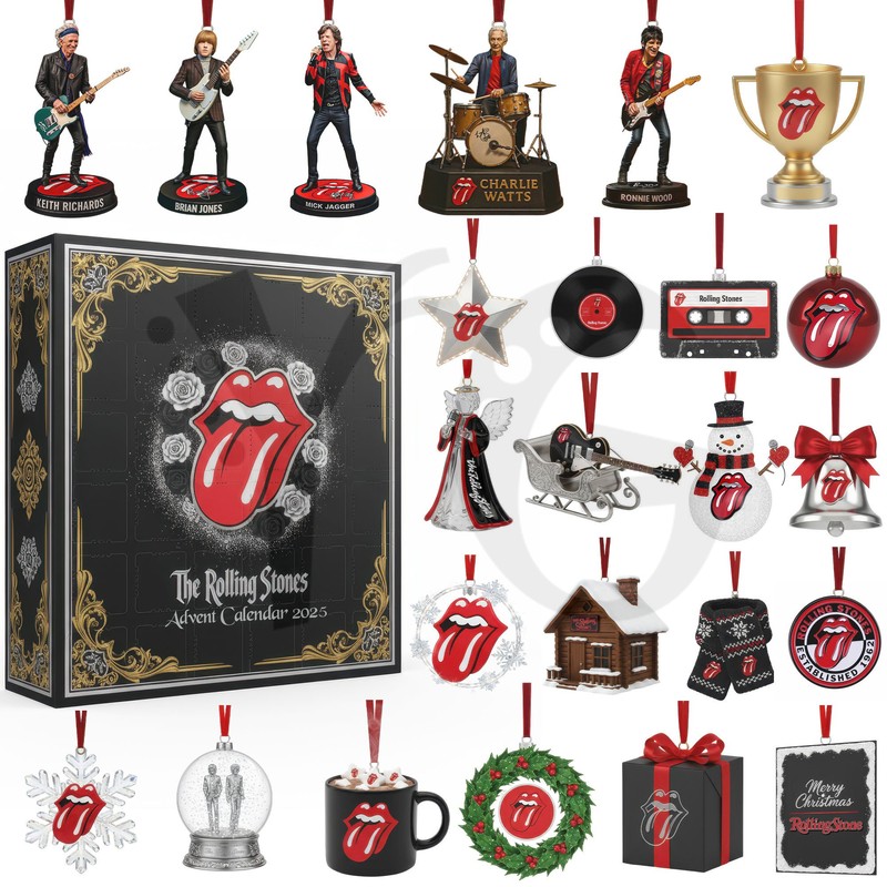 Rolling Stones 2025 Limited Edition Christmas Advent Calendar Rolling Stones 2025 Limited Edition Christmas Advent Calendar