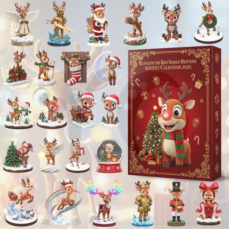Rudolph The Red-Nosed Reindeer Christmas Advent Calendar Rudolph The Red-Nosed Reindeer Christmas Advent Calendar