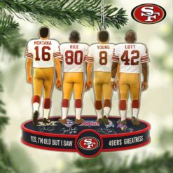 San Francisco 49ers Greatness Special Ornament