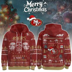 San Francisco 49ers Star Wars x Merry Christmas 2025 Limited Hoodie