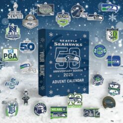 Seattle Seahawks 50th Anniversary Premium Edition Advent Calendar