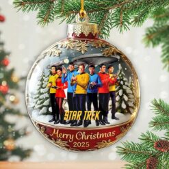 Star Trek Merry Christmas Special Edition Acrylic Ornaments 1