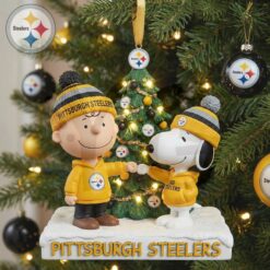 Steelers x Peanuts Special Edition Christmas Ornament