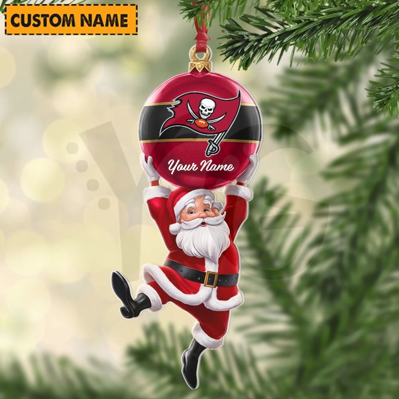 Tampa Bay Buccaneers Christmas Limited Acrylic Ornament Tampa Bay Buccaneers Christmas Limited Acrylic Ornament