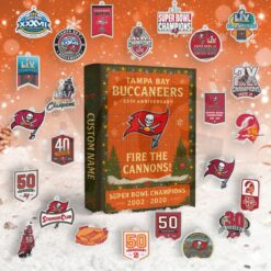 Tampa Bay Buccaneers Fire The Cannons Advent Calendar Tampa Bay Buccaneers Fire The Cannons Advent Calendar