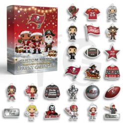 Tampa Bay Buccaneers Personalized Christmas Advent Calendar