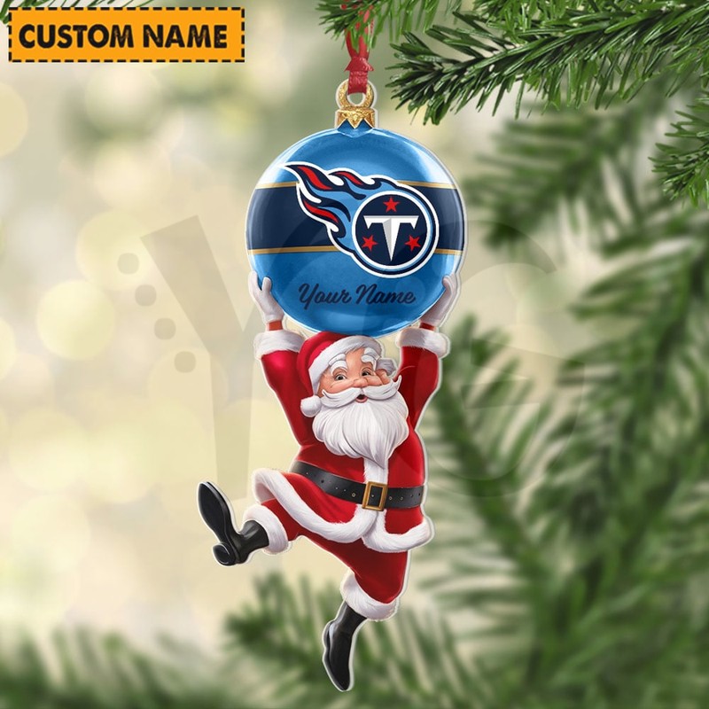 Tennessee Titans Christmas Limited Acrylic Ornament Tennessee Titans Christmas Limited Acrylic Ornament