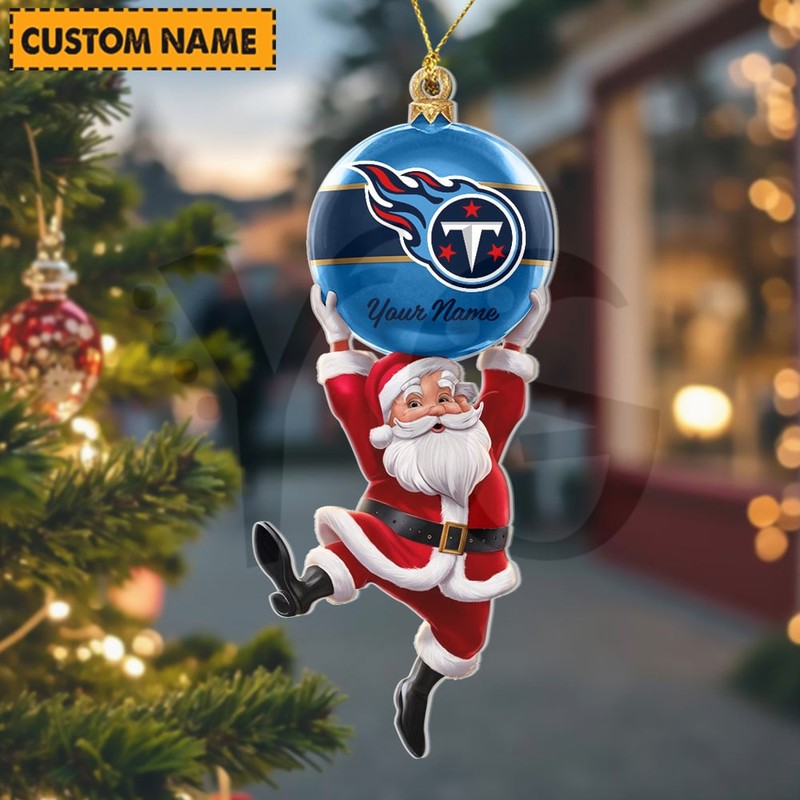 Tennessee Titans Christmas Limited Acrylic Ornament Tennessee Titans Christmas Limited Acrylic Ornament